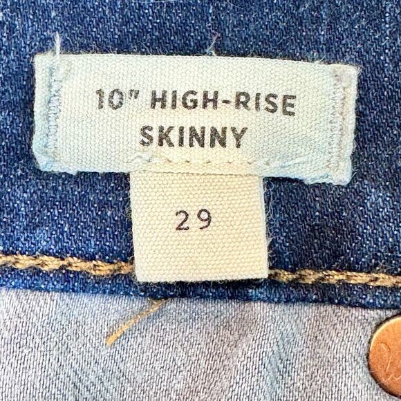 Madewell Women’s Jeans #F4684 10” High Rise Skinny size 2 - Picture 4 of 14